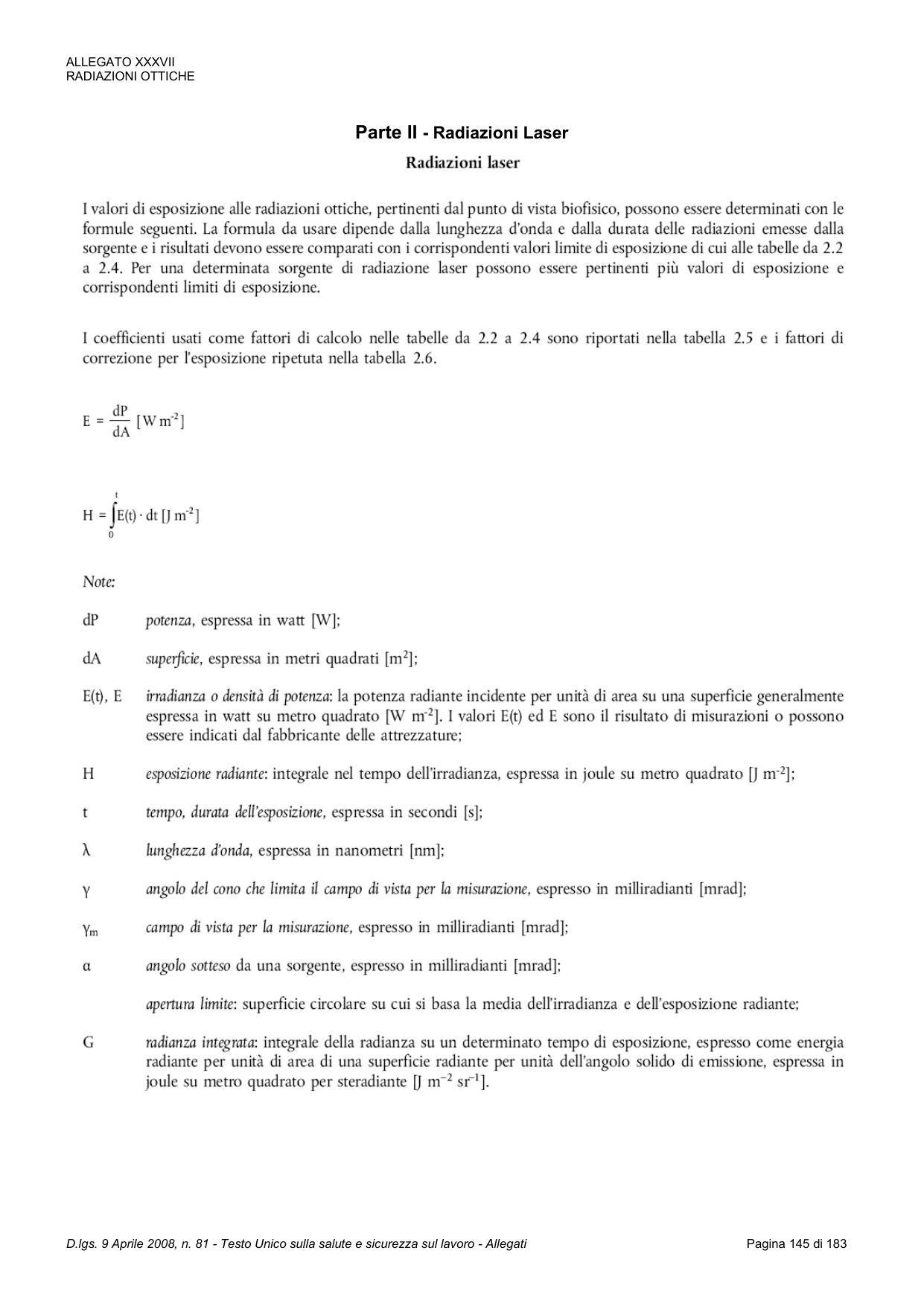 Allegato XXXVII, pagina 8 di 14 — immagine del testo ufficiale